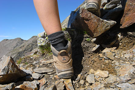 Wanderung hinauf zur Jakobsspitze im Sarntal (Südtirol)