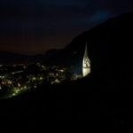 Tramin in der Herz Jesu Nacht