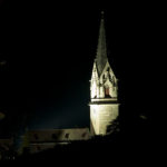 Tramin in der Herz Jesu Nacht