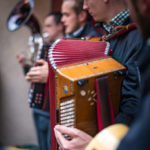 Musikanten auf dem Traminer Weingassl